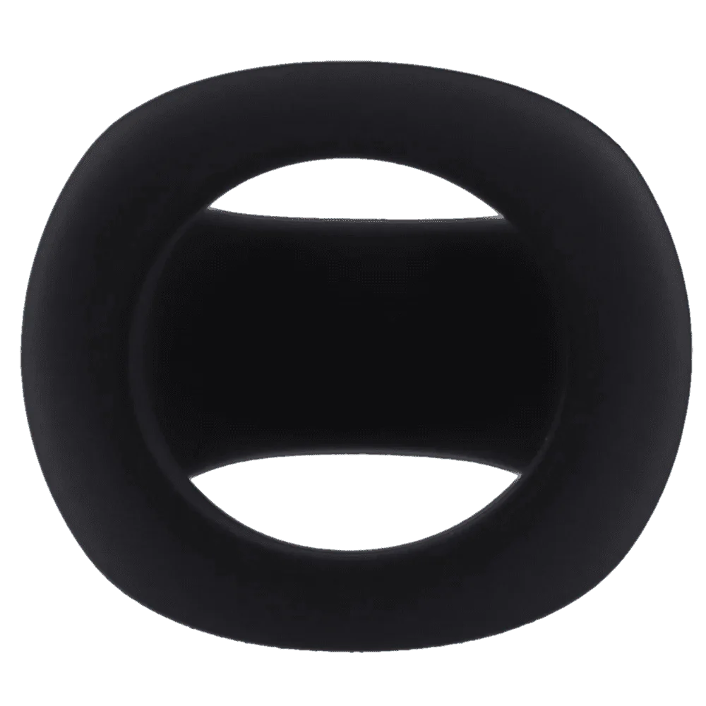 Tantus Stirrup Cockring - Black - CheapLubes.com