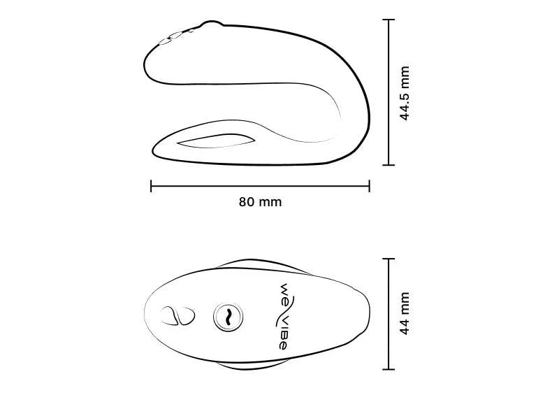 We-Vibe Sync O Hands-Free Rechargeable Couples Vibe - App Controlled - CheapLubes.com