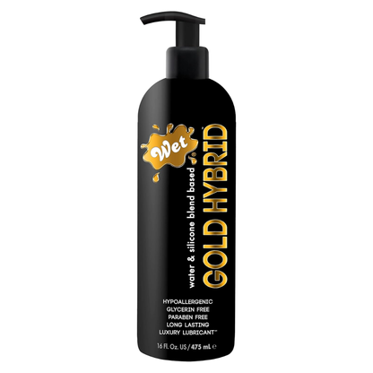 Wet Water/Silicone Hybrid Personal Lubricant