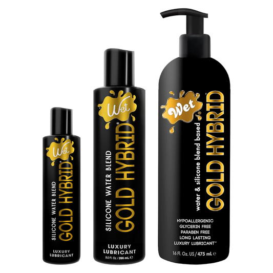 Wet Water/Silicone Hybrid Personal Lubricant