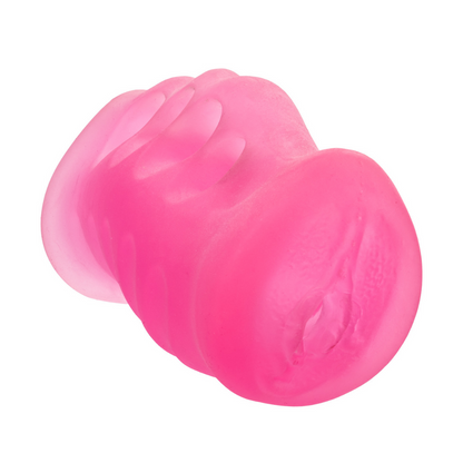 Pop Sock! Grip-N-Stroke Male Masturbator - Large Pink