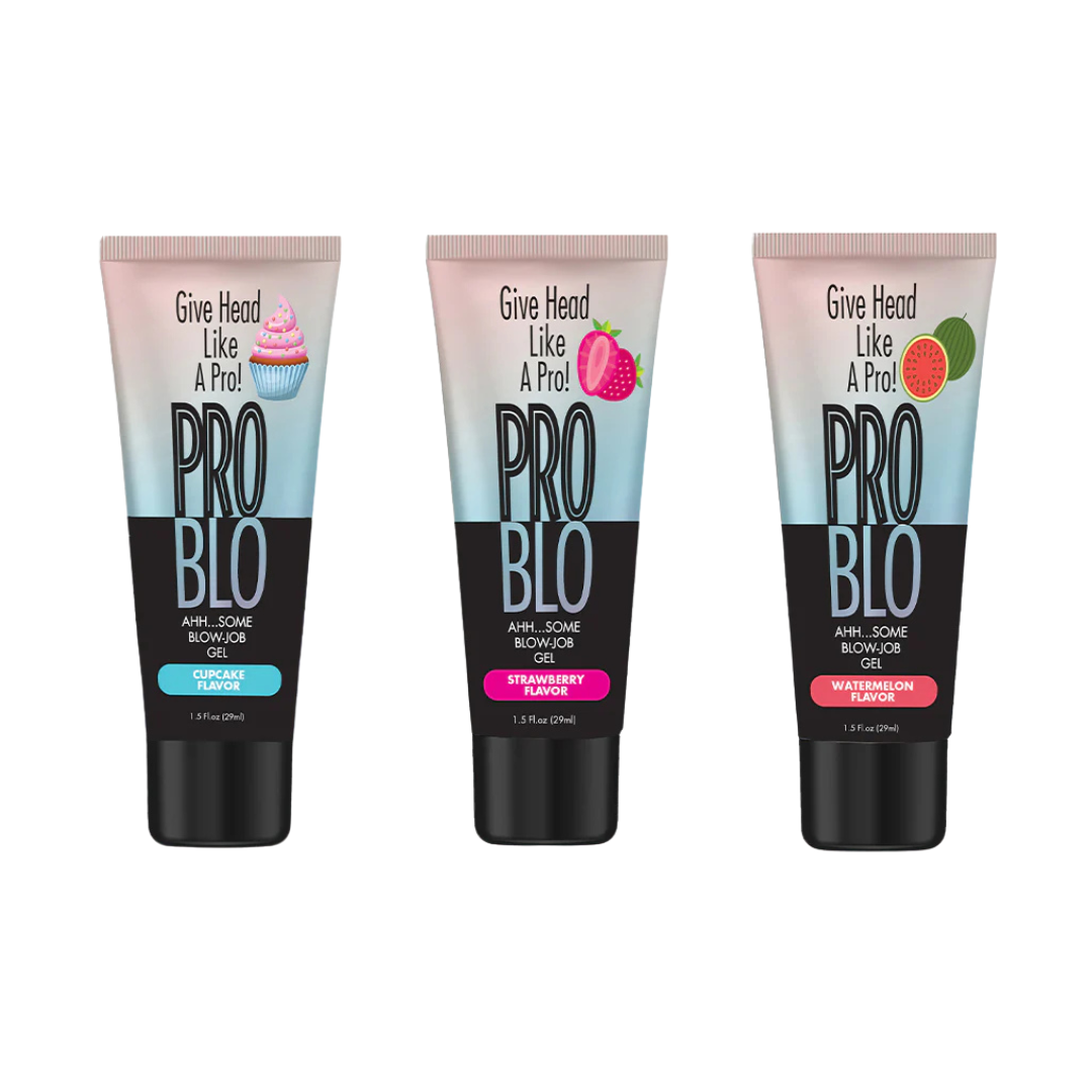 Problo Oral Pleasure Gel 1.5 oz - 3 Flavors