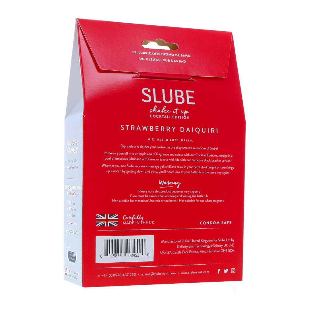 Slube Pure Bath Based Lube 2 x 250g Sachets for 2 baths - Double Pack
