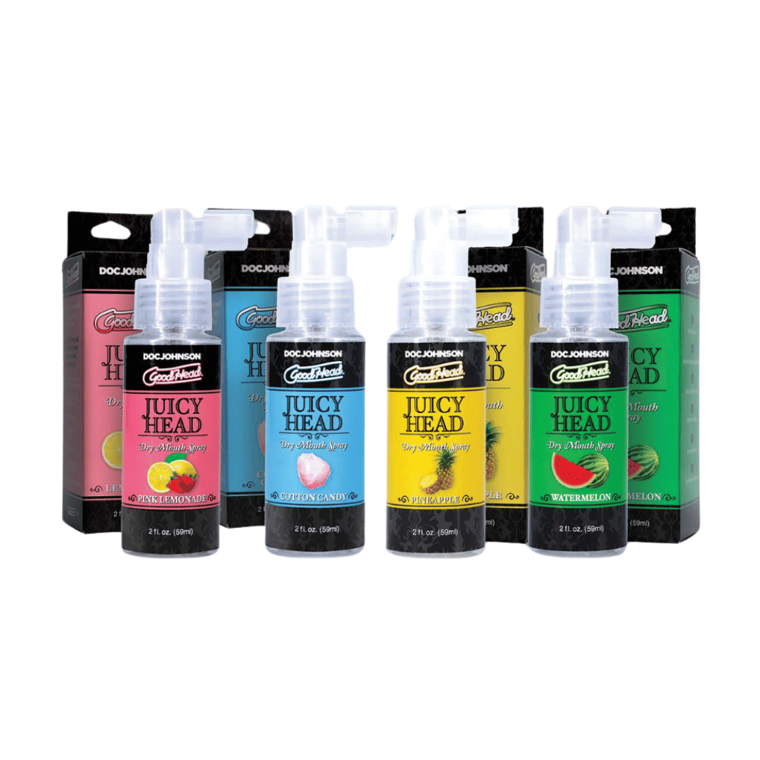GoodHead Wet Head Dry Mouth Spray - 2 oz (59 ml) 5 Different Flavors!