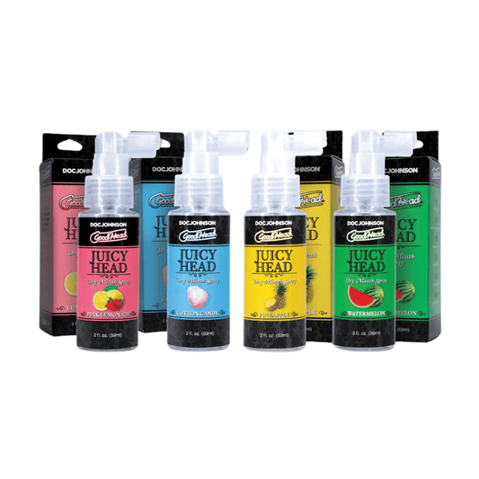 GoodHead Wet Head Dry Mouth Spray - 2 oz (59 ml) 5 Different Flavors!
