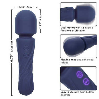 Charisma Allure Dual Motor Rechargable Silicone Wand
