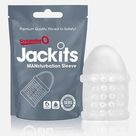 Screaming O Jackits MANsturbation Sleeve - Clear