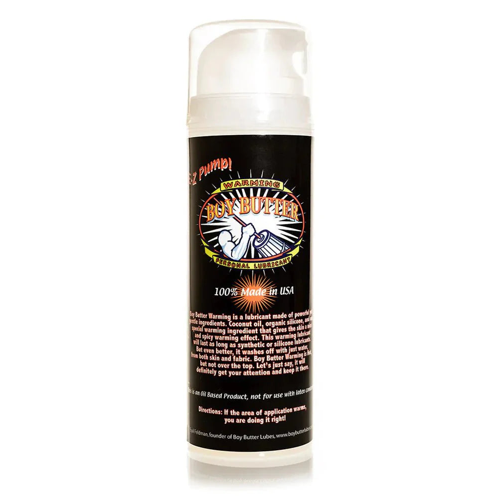 Boy Butter Warming Personal Lubricant - 5oz Pump Bottle
