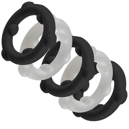 Oxballs Gearheads 5-Pack Spinner Rings Black/Opaque