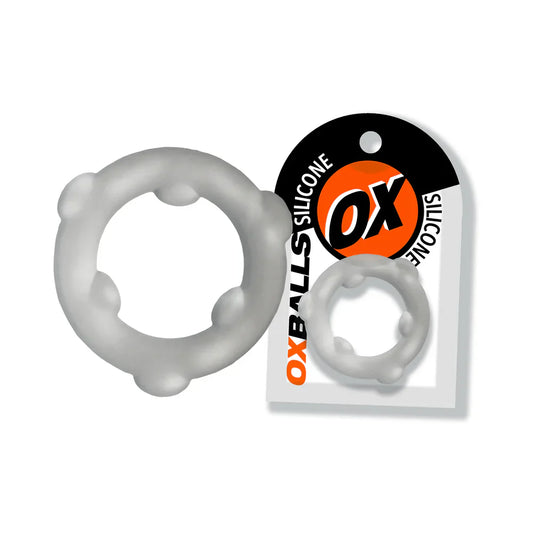 Oxballs Spinner Single Silicone Ring - Opaque White