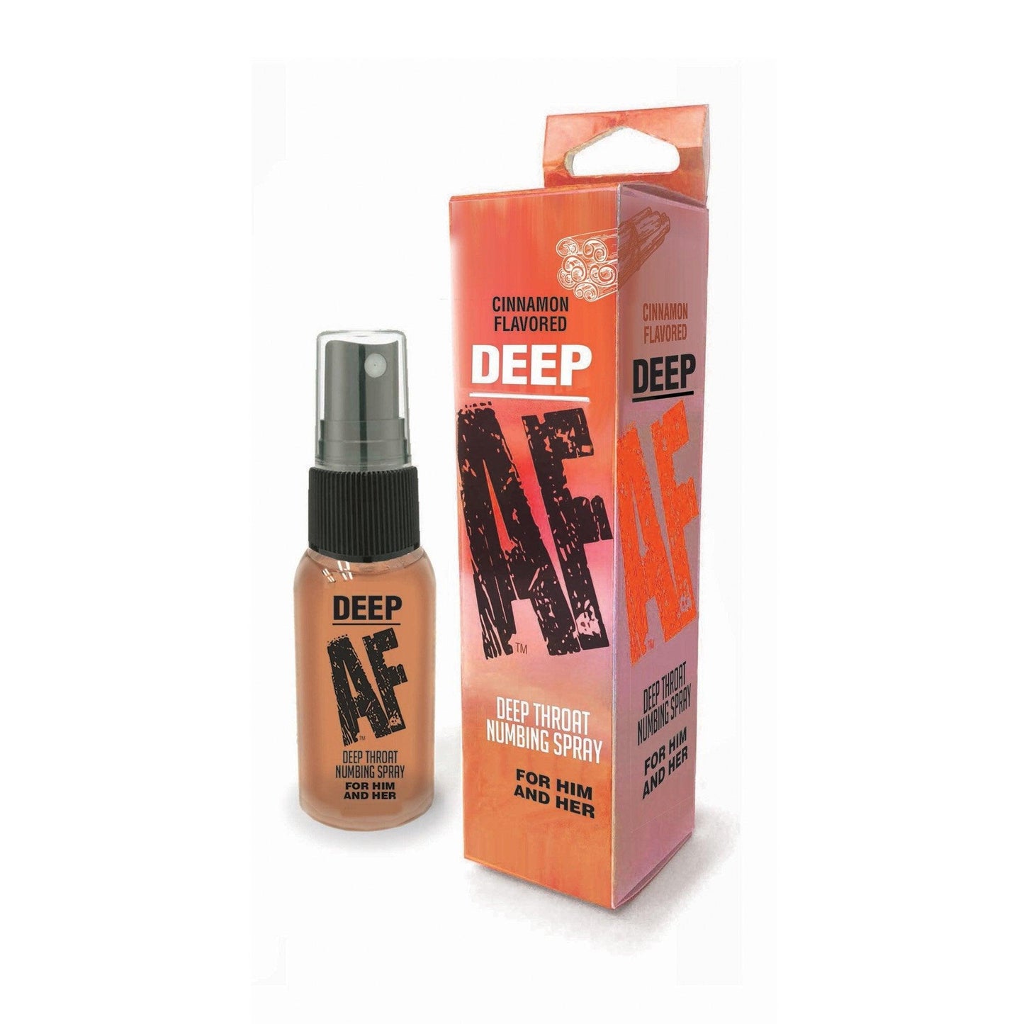 Deep AF Deep Throat Numbing Spray for All 1 oz (29 mL) - 2 Flavors to Choose From