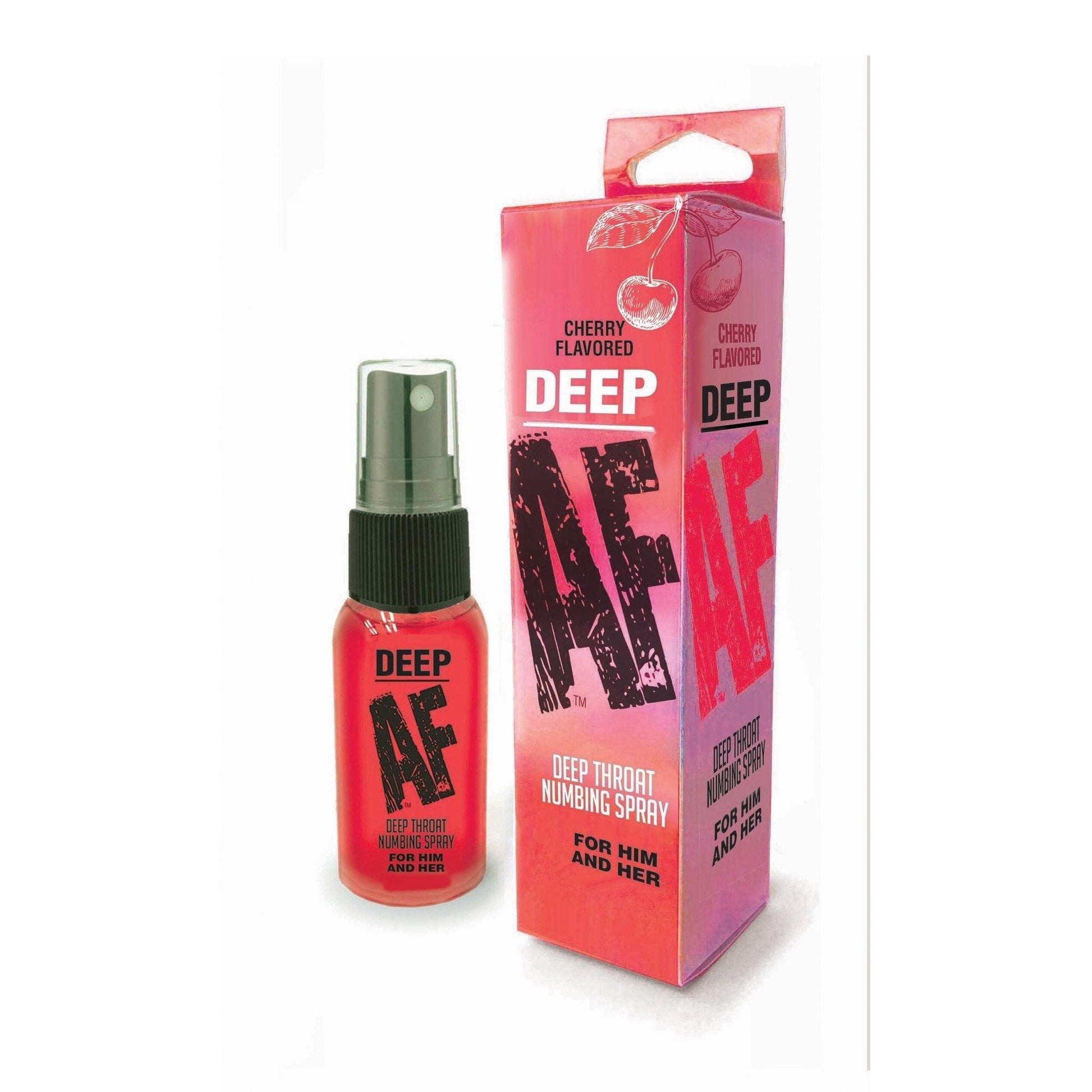 Deep AF Deep Throat Numbing Spray for All 1 oz (29 mL) - 2 Flavors to Choose From