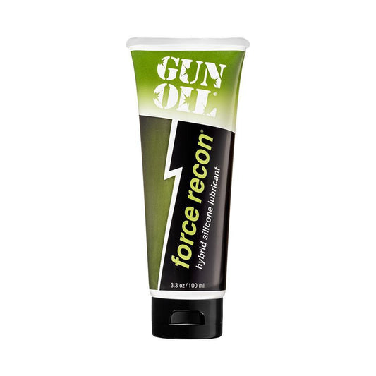 Gun Oil Force Recon Hybrid Silicone Personal Lubricant 3.3 oz (100 ml) Tube - sexlube.com