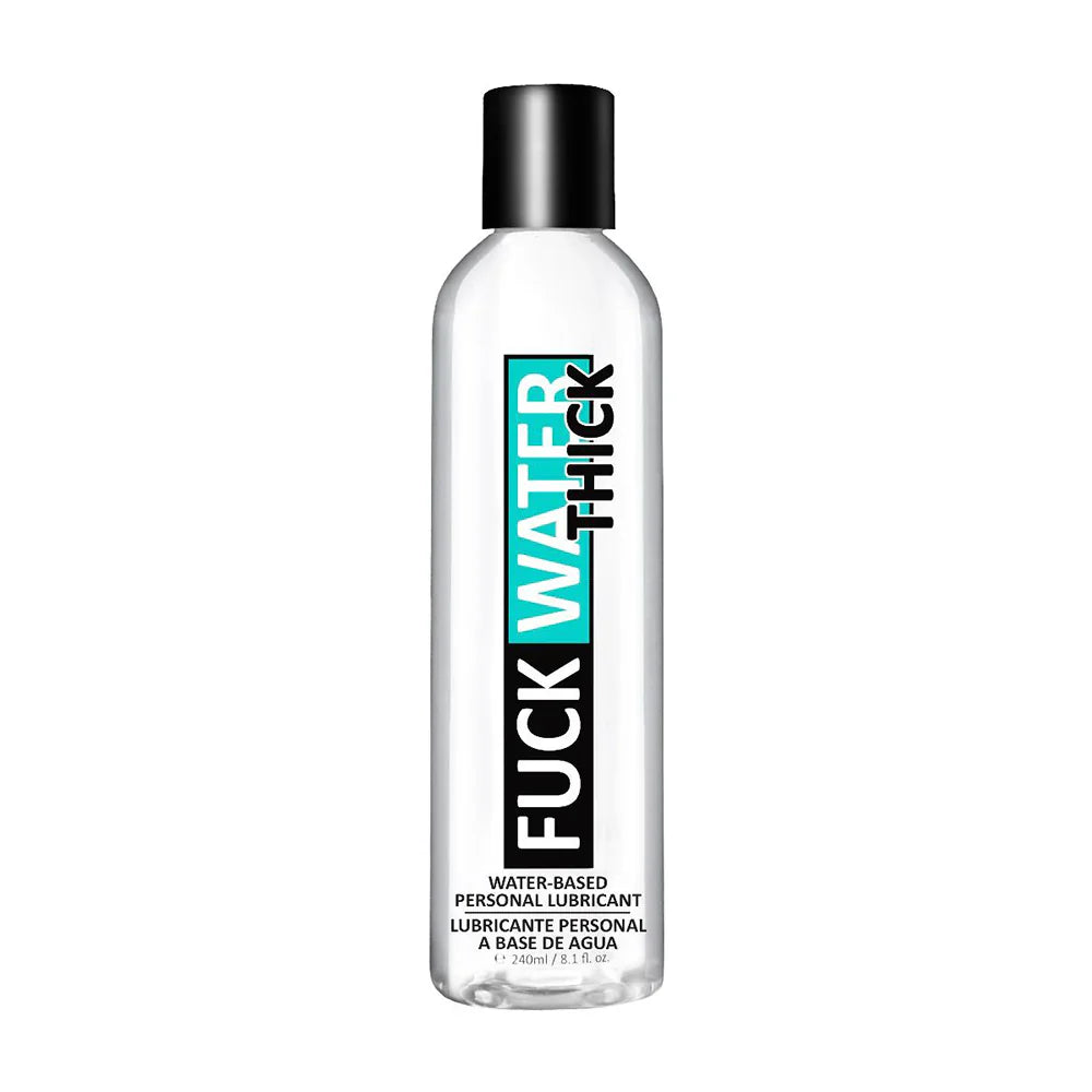 Fuck Water THICK Clear Water-Based Personal Lubricant 8.1 oz (240 mL)