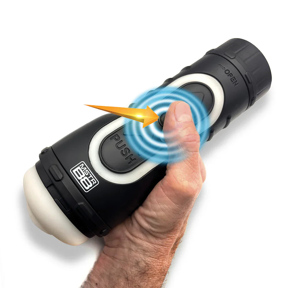 MSTR B8 Gon & Grip Vibrating Pressure Play Stroker