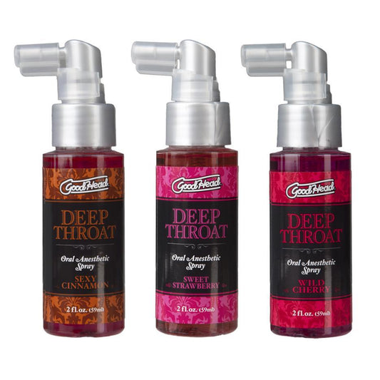 Good Head Deep Throat Oral Spray - 6 Flavors - sexlube.com