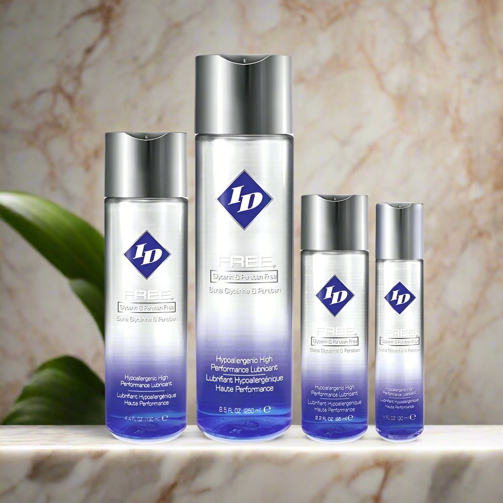 ID Free - Glycerin & Paraben Free, Hypoallergenic Water-Based Lubricant