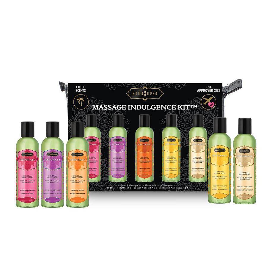 Kama Sutra Massage Indulgence Kit (5 Bottles)