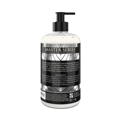 Master Series Jizz - Cum Scented Wate-Based Body Glide - 8.5 oz (250 ml)