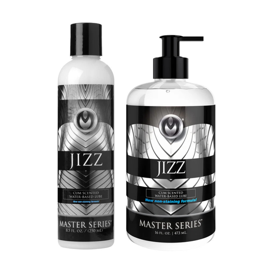 Master Series Jizz - Cum Scented Wate-Based Body Glide - 8.5 oz (250 ml)