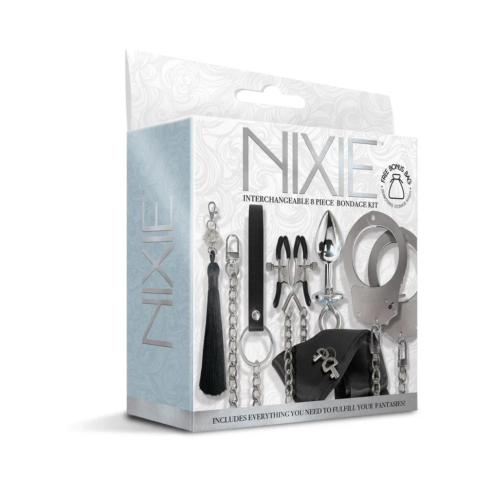 NIXIE Interchangeable 8 Piece Bondage Kit