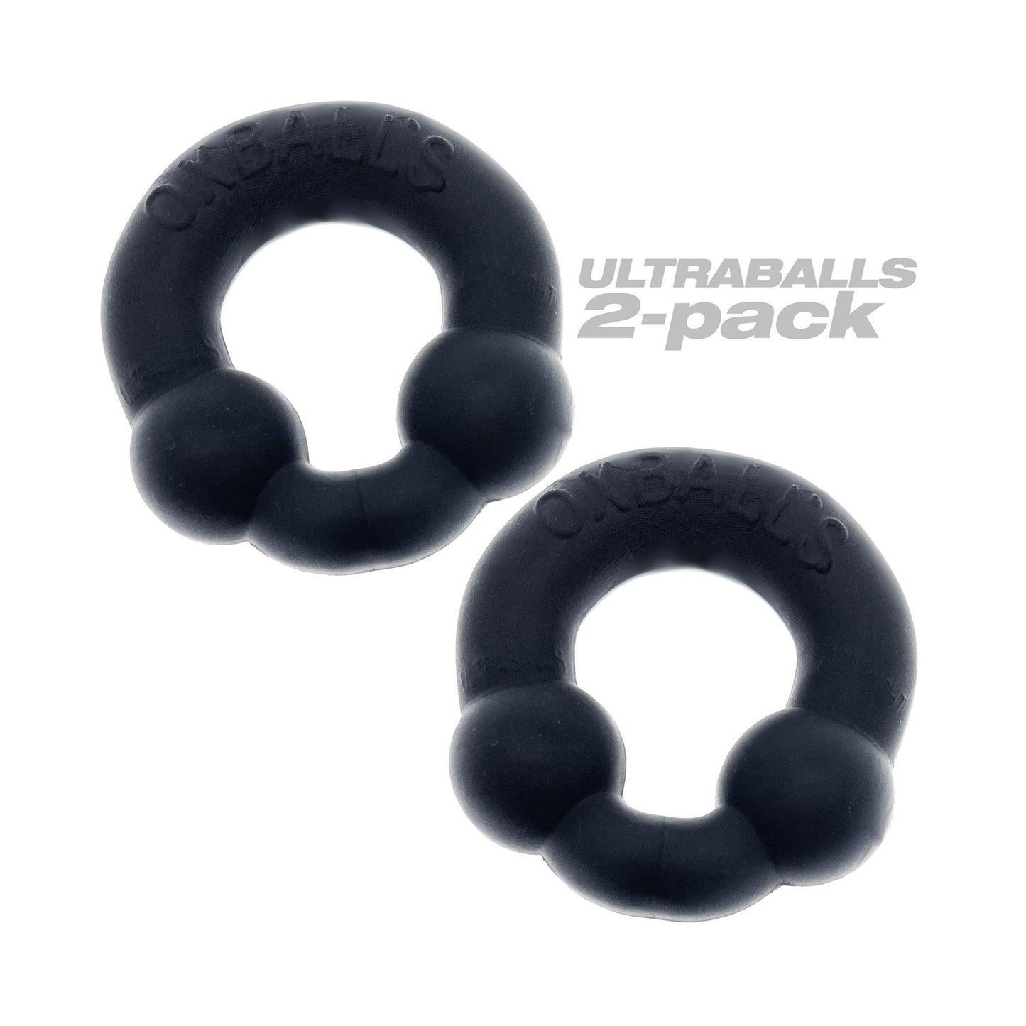 Oxballs ULTRABALLS 2-pack NIGHT EDITION cockrings PLUS+silicone