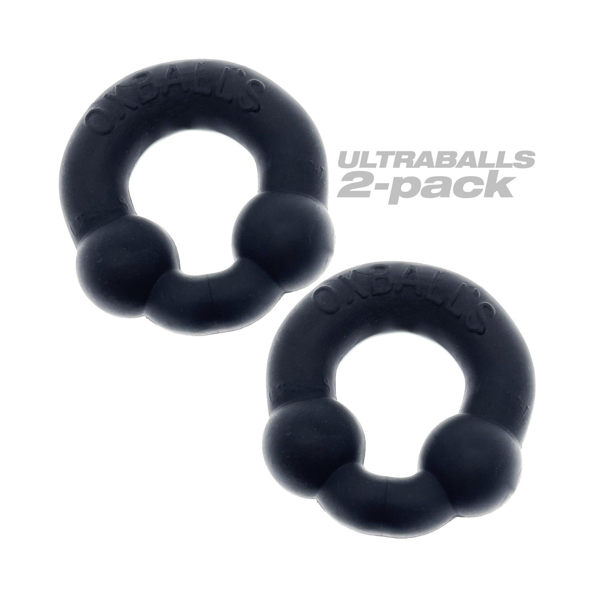 Oxballs ULTRABALLS 2-pack NIGHT EDITION cockrings PLUS+silicone