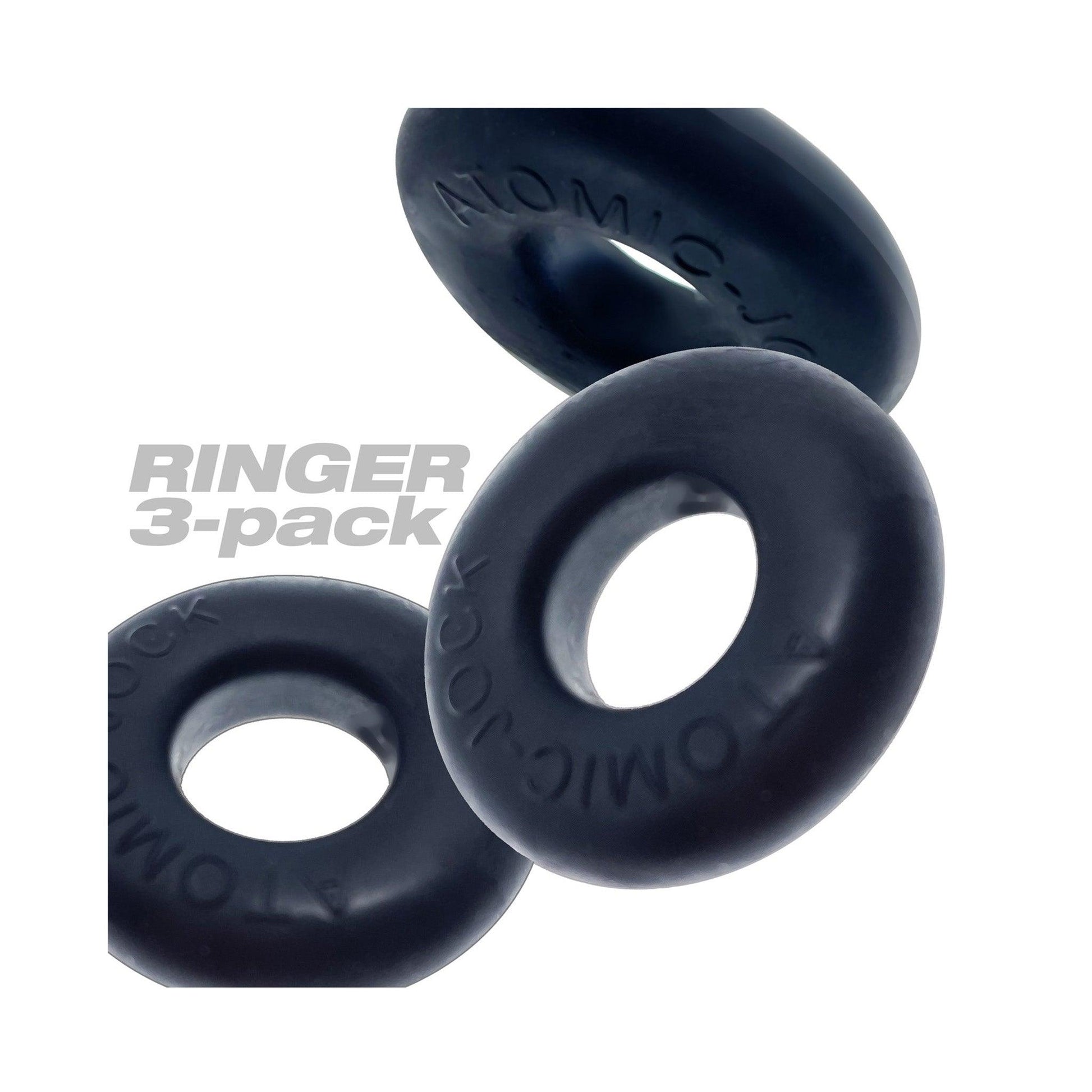 OXBALLS RINGER 3-Pack NIGHT EDITION Cockring PLUS+silicone