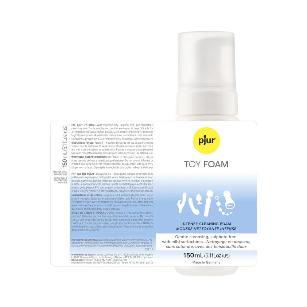 pjur Toy Foam Intense Cleaning Foam - 150 mL (5.1 oz)