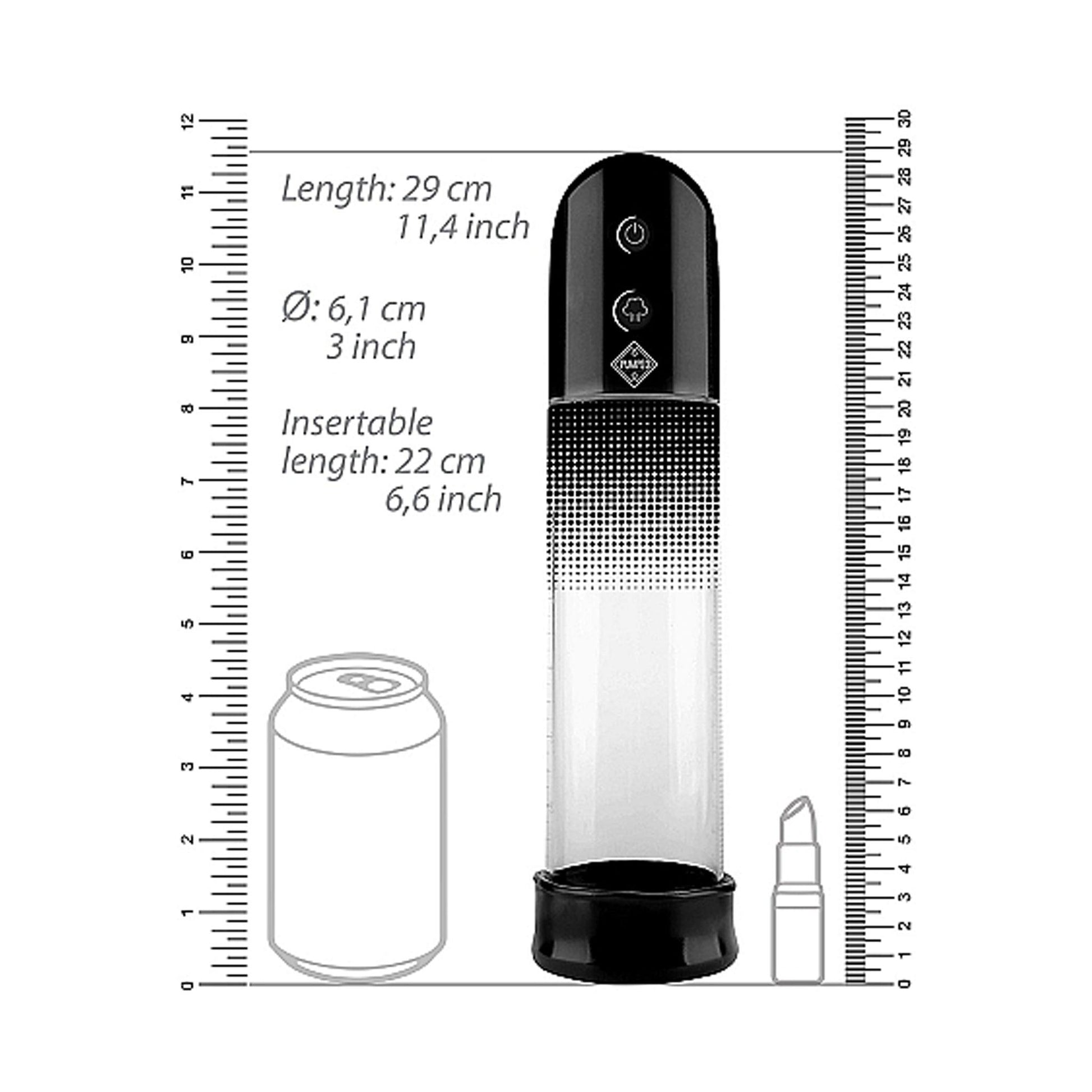 Pumped Automatic Rechargeable Luv Pump - Penis Pump - CheapLubes.com