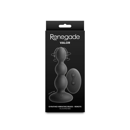 Renegade Valor Gyrating Vibrating Anal Beads with Remote