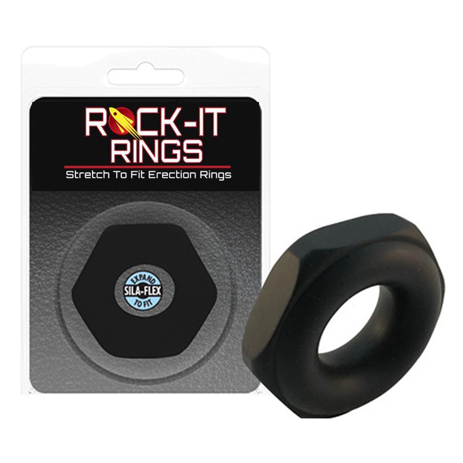 Rock-It Rings The Nutt Silicone Cock Ring - 2 Colors