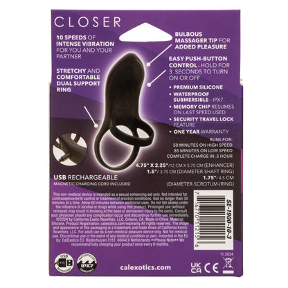 Closer Intimate Rechargeable Ring Feel