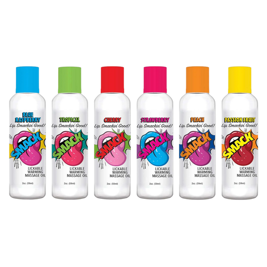 Smack - Lickable Massage Oil 2 oz - 6 Flavors