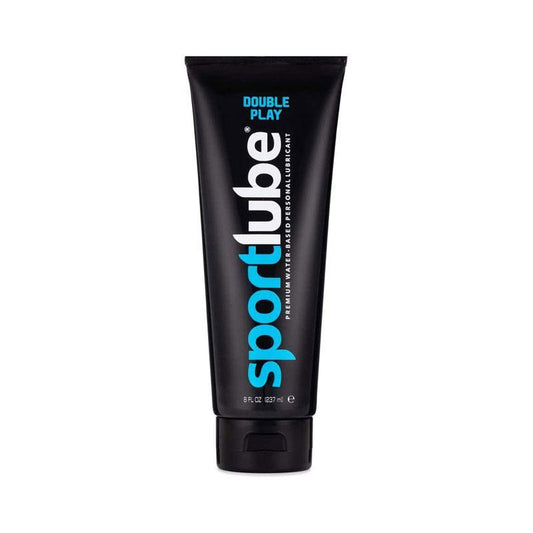 SportLube Double Play Premium Water-Based Personal Lubricant 8 oz (237 mL) Tube - sexlube.com