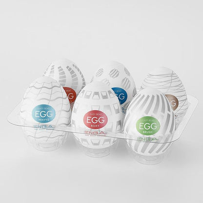 TENGA Egg Variety 6 Pack Masturbators - New Standard