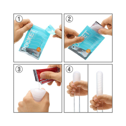 Tenga Pocket Disposable Masturbator (4 Different Textures)