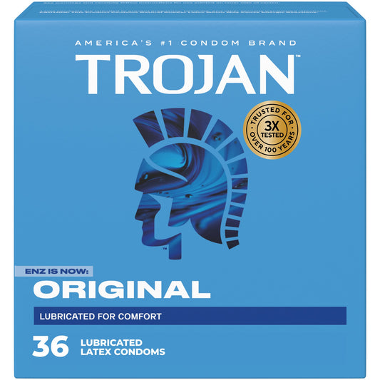 Trojan-ENZ Lubricated  36 Pk- Giant Box