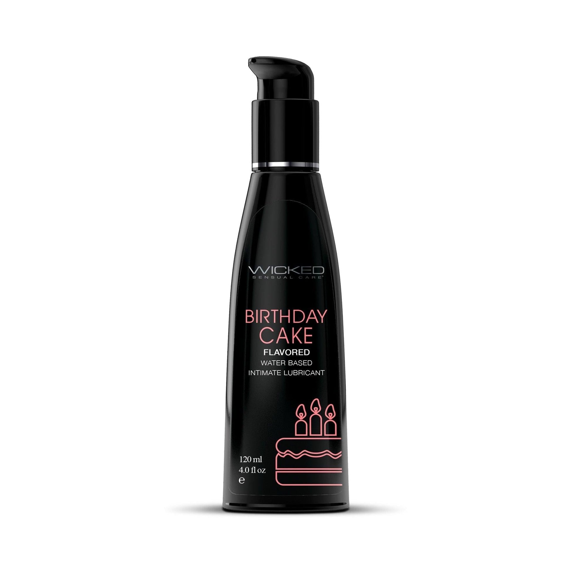 Wicked Flavored Water-Based Intimate Lubricant 4oz (120 mL) - 12 Flavors to Choose From!