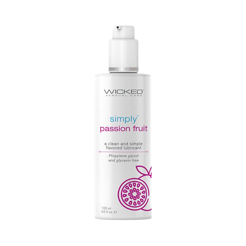 Wicked - Simply - Water-Based Flavored Lubricant 4 oz