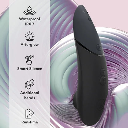 Womanizer Next 3D Pleasure Air Stimulator with Climax Control - Black