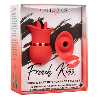 CalExotics French Kiss Suck & Play Interchangeable Set