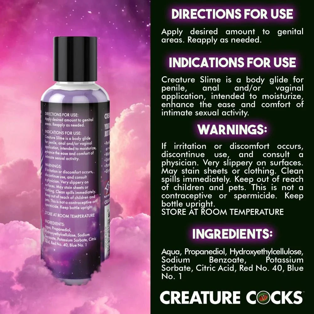 Creature Slime Purple Lube - Water-Based Lubricant Creature Slime Purple Lube - Water-Based Lubricant
