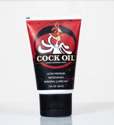 COCK OIL Ultra Premium WATER BASED Lubricant - 2 OZ TUBE