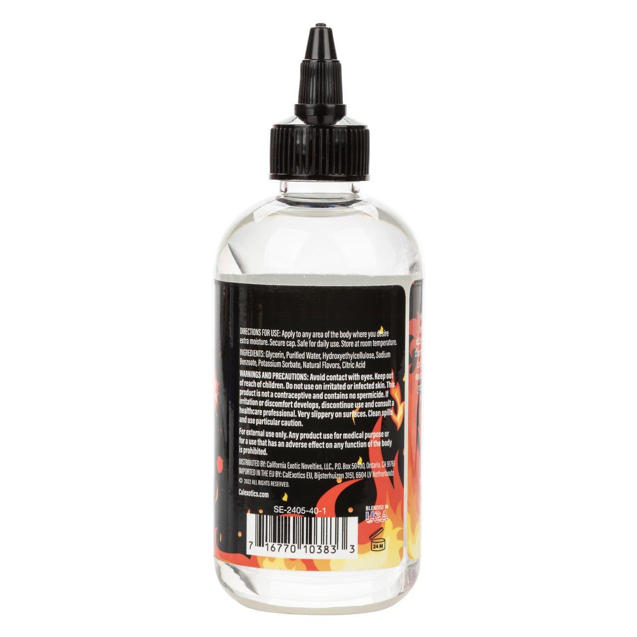 Fuck Sauce Hot Extra Warming Personal Lubricant - 8 Oz (236.6 mL)
