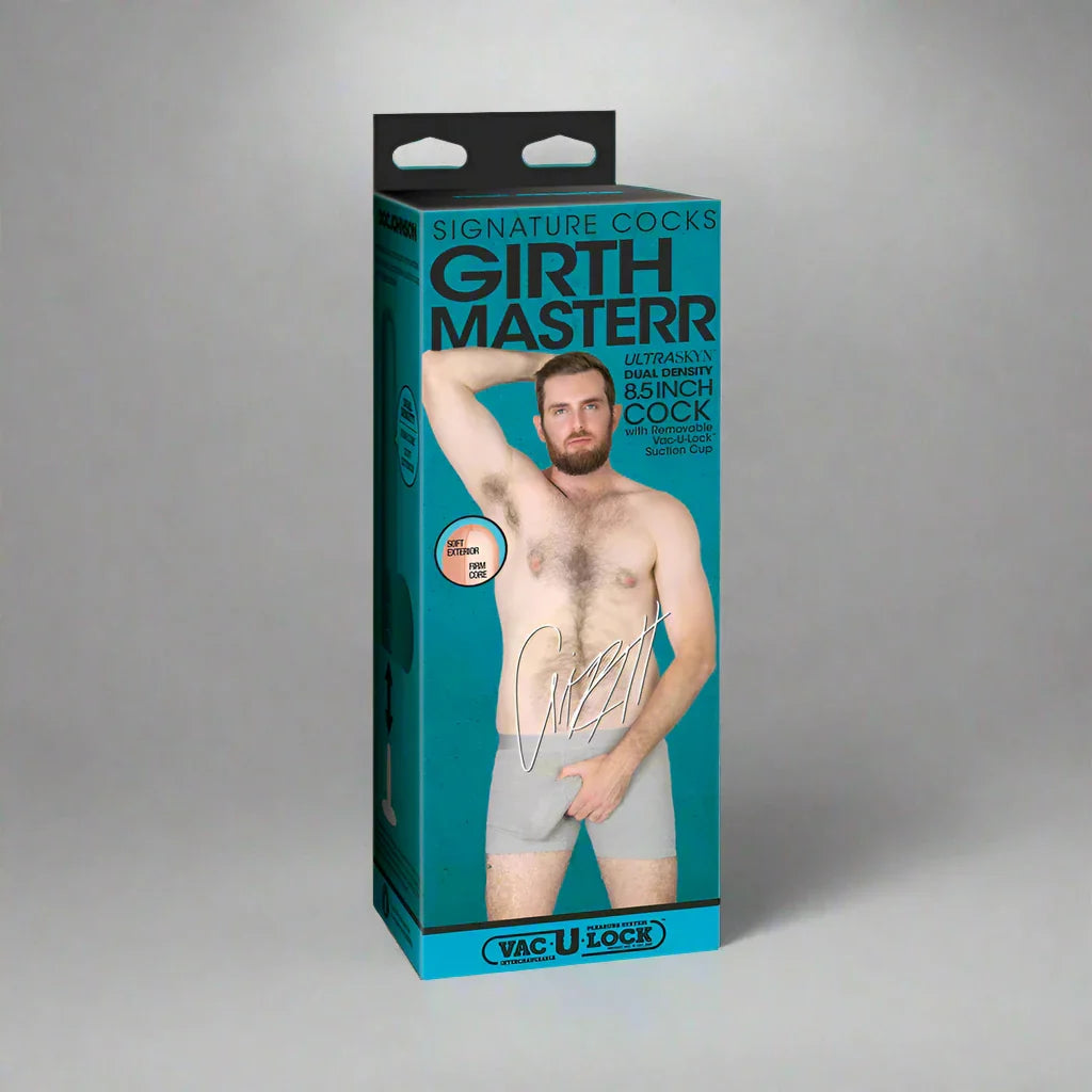 Signature Cocks Girthmasterr 8.5 in. ULTRASKYN Vac-U-Lock Dildo
