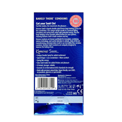 Kimono Swirl 12 Count Condoms