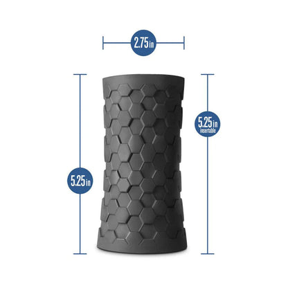 M Elite Platinum Hekx Male Stroker Black