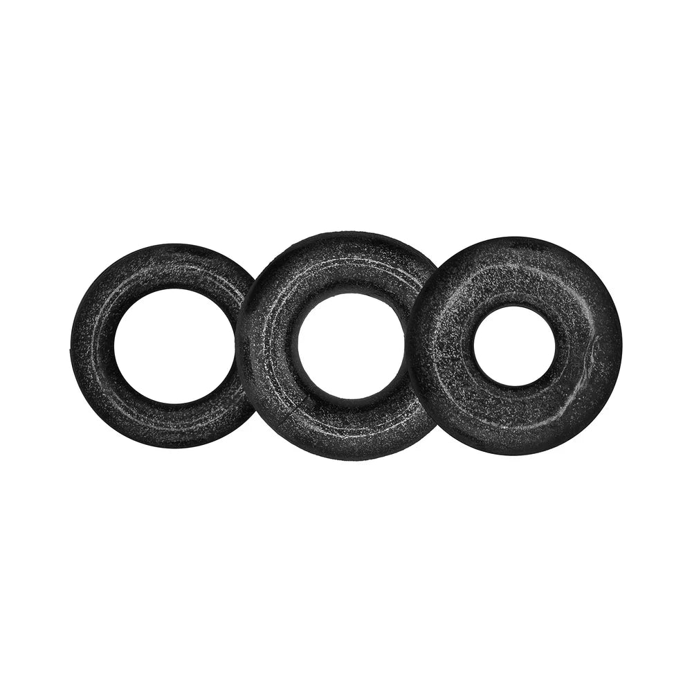 Oxballs Cockpack Multi Design 3-Pack - Black Mica