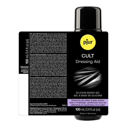 pjur Cult Dressing Aid for Rubber & Latex Clothing 3.4 oz (100 mL)